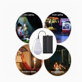 Outdoor Camping Led Lights Bulb Solar Panel Powered High Brightness Tent Lamp For Outdoor Indoor. 