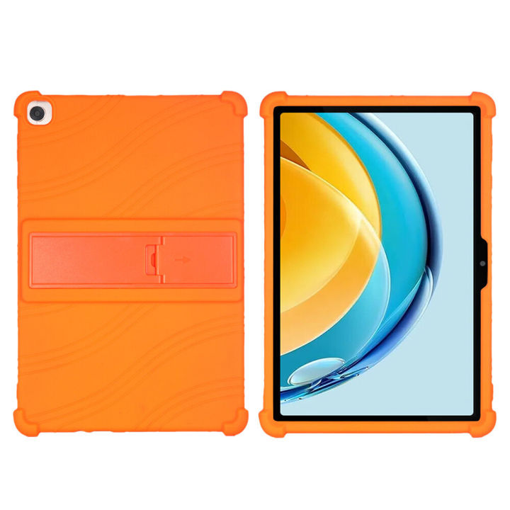 Tablet Shockproof Case For HUAWEI MatePad SE 10.4 inch AGS5-L09 AGS5-W09 Super Soft Silicone Protective Case HuaWei MatePad 10.4'' SE Adjustable Bracket Back Cover