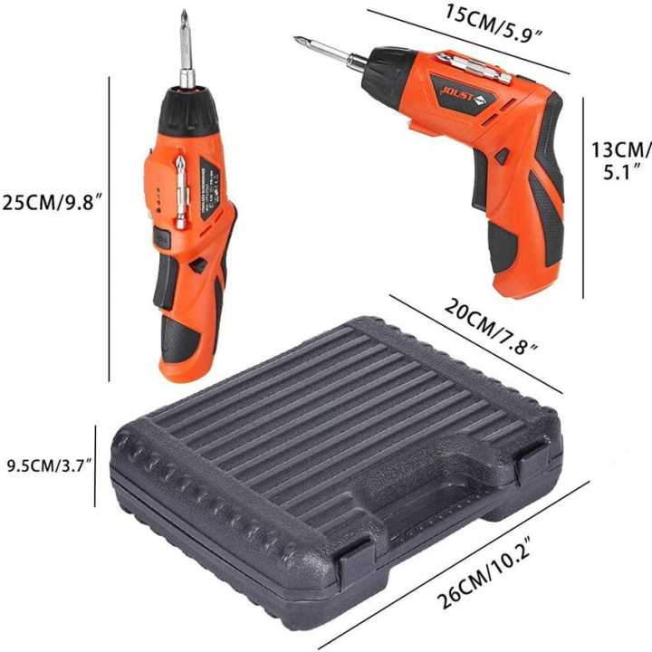 45Pcs Cordless Screwdriver