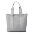 【ZIME】Good-looking Canvas Bag Large Capacity Shoulder Bag Women's Commuter Bag Independent Compartment Canvas Handbag Work Lunch Bag. 