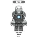 8PCS/set Legoed Building Blocks Super Heroes Bricks Iron Man Tony Stark Mark 24 Mark 25 Mark 31 Figures Toys Gift For Children X0253. 