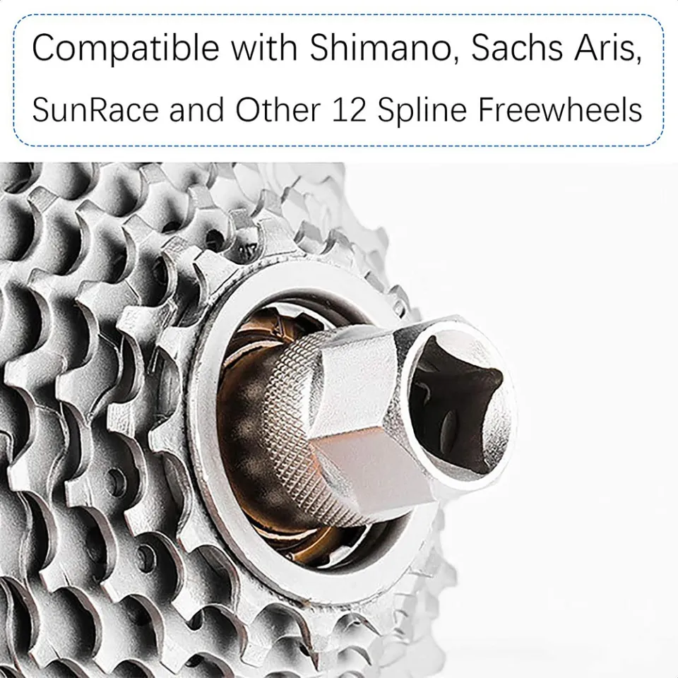 Bike Freewheel Removal Repair Lockring Tool, Compatible for