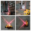 ALX BORONG MALAYSIA 90 Degree Straight Line Laser Level Marking Projection Tool Laser Level Measuring Tape Aligner Penanda Projek 激光水平仪. 