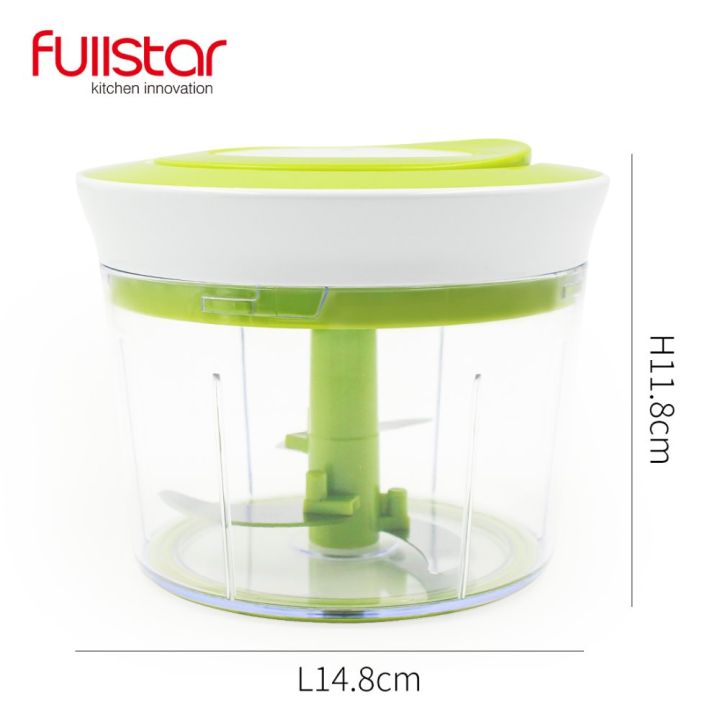 Hand String Blender 【TrendGlobe】Quick Pull String Food Chopper Spiral Slicer Powerful ...