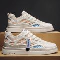 2023Summer New Men's Breathable Mesh Panel Shoes Popular Men's Shoes Trendy Men's Daily Casual Shoes for Students. 