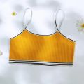 WHPC New Simple Sports Top For Girls Striped Fashion Women's Underwear Comfort Cotton Lingerie Breathable Tube Top Bras Teenager. 