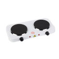 High quality double hotplate Electric Heating with Dual Burners Kitchen Appliance Electric Stove Electric Hot Plate For Cooking Electric Table Hot plate-2000W. 