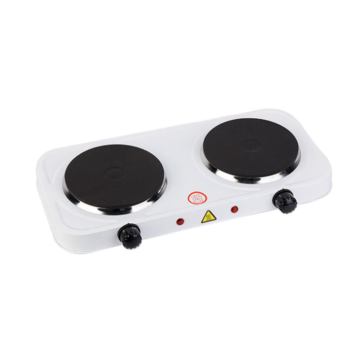 High quality double hotplate Electric Heating with Dual Burners Kitchen Appliance Electric Stove Electric Hot Plate For Cooking Electric Table Hot plate-2000W