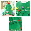 Christmas Costumes for Kids Festive Christmas Tree Costume Set for Girls Easy to Clean Xmas Hat Dress for Performance Cosplay Perfect Holiday Gift Snowman Outfits for Kids. 