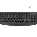 Rapoo Wired Keyboard - Black. 