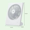 Electric Fan Desktop Mini Small Fan Large Wind USB Charging Quiet Student Dormitory Office Desktop Portable. 