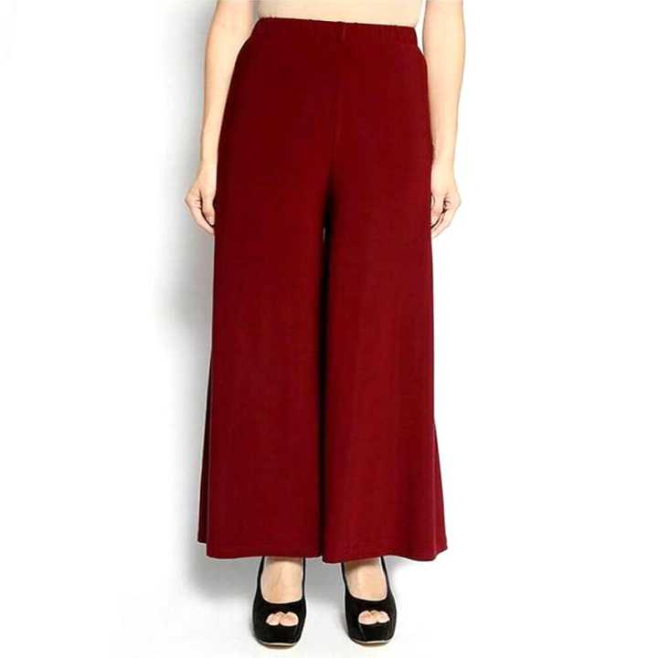 Plazo Pants- Maroon