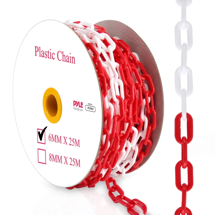 Pvc Chain Breakage Fine PVC Safety Chain Barrier - Per Meter - PVC - Multiple Sizes ...