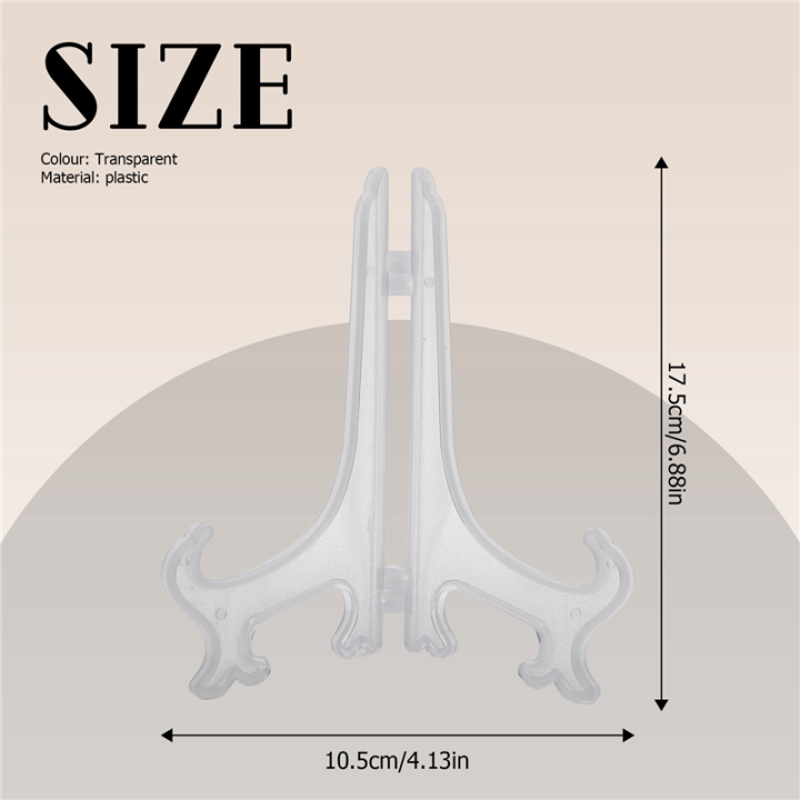 Transparent%207"%20Display%20Easel%20Stand%20Plate%20Bowl%20Picture%20Frame%20-%20Image%206
