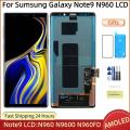 NOTE9 AMOLED Screen Assembly for Samsung Galaxy NOTE9 N960F N9600 N960F/DS Lcd Display Digital Touch Screen Replacement. 