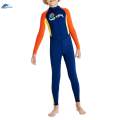 Kids Wetsuit Swimming Costume Durable Bathing Suit Children Wet Suit for Summer Beach 2XL Navy. 