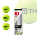 First Quality Wilson Tennis Ball Titanium W TI 4  Wilson Tennis Ball 3 Ball 100% Original. 