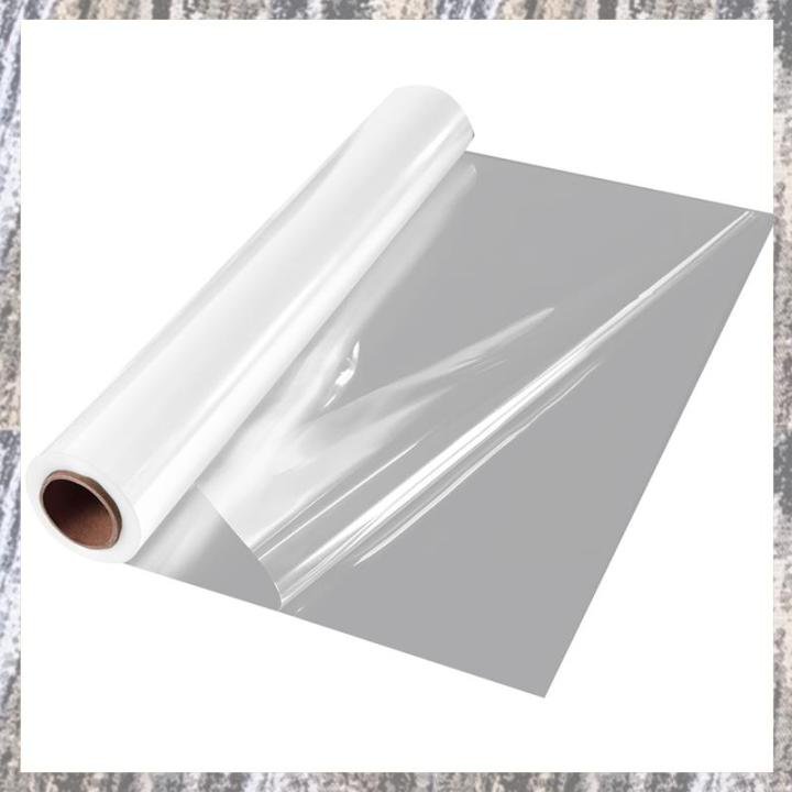 100Ft Clear Cellophane Wrap Roll 34In X 100Ft Extra Wide Clear Wrapping Paper,Transparent Thicker Clear Cellophane Paper