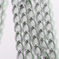 LKPCIGCXM 2X Sport Iron Chain Basketball Net Outdoor 12 Loops Standard Heavy Duty Basketball Goal Replacement Net,Silver. 