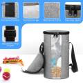 Dog Training Bag with Side Bag Zipper Closure Outdoor Traveling Pets Snack Bag. 