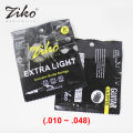 LeiyanFashion ZIKO ( .010 ~ .050) Acoustic Guitar String Set Murah Original | Dawai Senar Tali Gitar Akustik + Guitar Pick Accessories Set Original | 吉他弦配件. 
