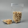 100pcs Fully Transparent ziplock -Transparent Stand up Pouch. 