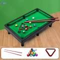 Mini Table Pool Toy Game Set Miniature Home Snooker Adults Dorm. 