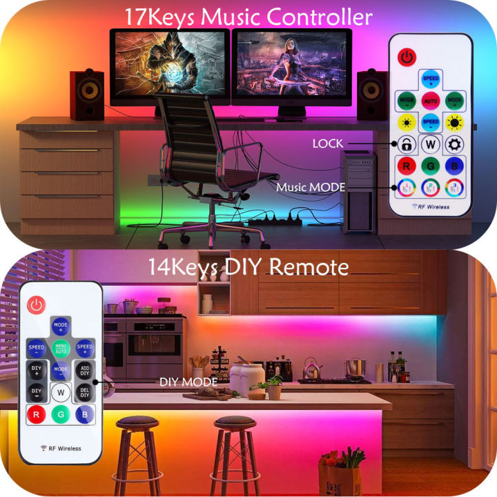 WS2811%20WS2812B%20Led%20Pixels%20Strip%20Light%20Controller%20WS2812%20USB/DC%20MINI%203Keys%20RF%2014/17/21Keys%20Led%20Tape%20Remote%20Controller%20DC5-24V%20-%20Image%204