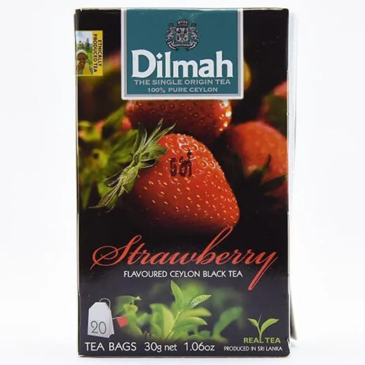 Dilmah Flav.Tea Bags S/Berry 20S 30G