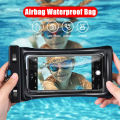 Floating Airbag Waterproof Phone Case For iPhone 14 13 12 11 Pro Max Swim Bag Samsung S23 S22 Ultra Xiaomi Redmi Huawei Cover. 