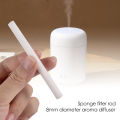 Fog machine filter rod cotton swab filter portable humidifier refill stick replace wick household car ultrasonic incense. 