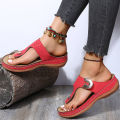 Women Sandals Soft Bottom Wedges Shoes Women Summer Sandals Med Heels Platform Sandals Shoes Female Wedge Sandalias Mujer. 