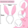 Bunny Rabbit Ears Headband, Easter Hair Band, Soft And Plush. 