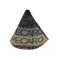 【recaro gradient】 JDM Bride RECARO Hyper Fabric Shift Boot Racing Shifter Knob Cover Universal Car With Red Stitching. 
