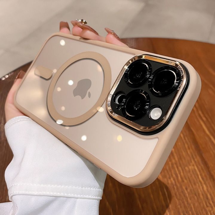 HOCE%20Luxury%20Clear%20Magnetic%20Phone%20Cases%20For%20iPhone%2017%2016%2015%2014%2013%2012%20Pro%20Max%2014%2015%2016%20Plus%2011%20MagSafe%20Case%20Camera%20Lens%20Protective%20Hybrid%20Shockproof%20Soft%20Bumper%20Hard%20Back%20Cover%20-%20Image%208