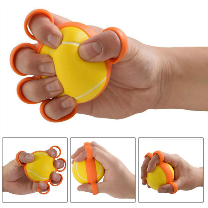 1Pc Finger Massage Rehabilitation Training Elderly Exercise Ball Grip Device MIO Super Store