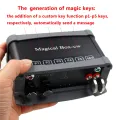 1 Piece CW Magic Key Automatic Touch Key Hand Key Automatic Key Mixed Remote Remote Radio Exercise Machine Practice Device. 