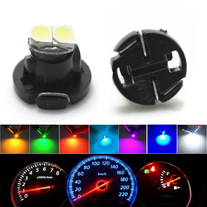 PA 10PCS t4.2 auto Dash Board cluster Gauges luci lampadine 5 opzioni di colore 12 V