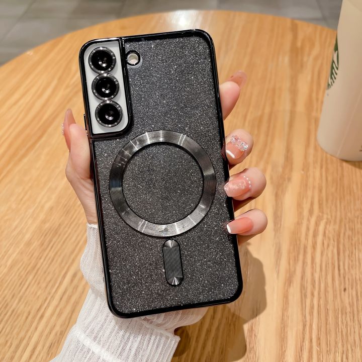 Applicable%20to%20Samsung%20s22%20Phone%20Case%20Strong%20Magnetic%20Attraction%20s23ultra%20Protective%20Sleeve%20s21%20Shell%20s20fe%20Simple%20Shell%20Tide%20-%20Image%206