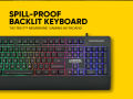 Armaggeddon Kalashnikov AK666x Anti-Ghosting And Spill Proof Backlit Keyboard - 8 Lighting Effect. 