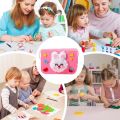 Cute Sewing Needle and Thread Painting DIY Embroidery Doll Set DIY Crafts Hand Puppet Making Cartoon Animal Felt Sewing Kit Sew Your Own Products Animal Dolls Crossstitching Kits Beginners. 