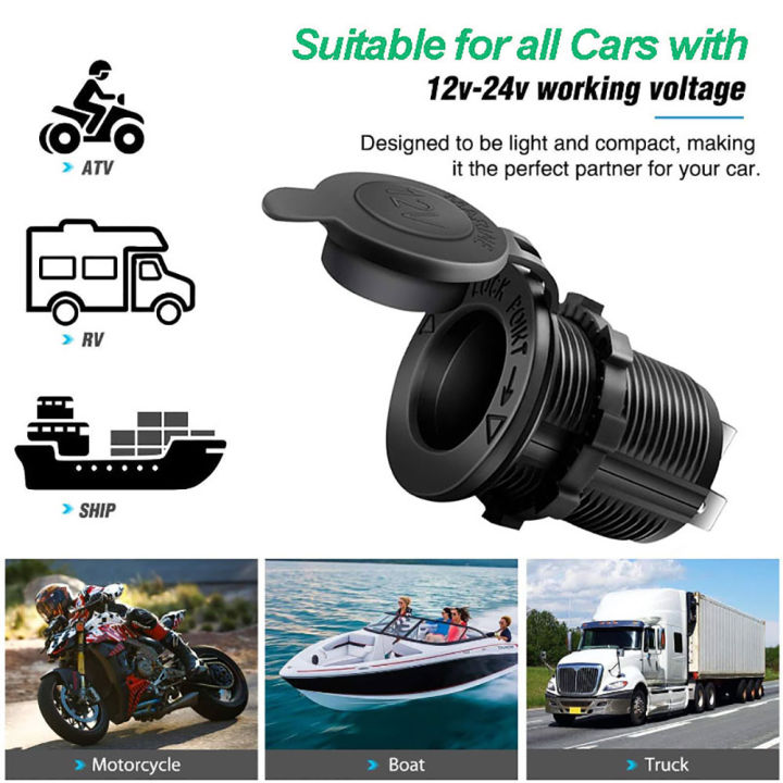 Car%20Cigarette%20Lighter%20Socket%2012V-24V%20Waterproof%20Power%20Outlet%20Adapter%20Plug%20for%20Moto%20Boat%20Motorcycle%20Truck%20RV%20Cigar%20Jack%20Charger%20-%20Image%204