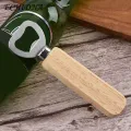 Long-lasting Bottle Opener Wooden Handle Beer Bottle Opener Durable Rust-proof for Home Kitchen Bar Set of 2/6/12pcs less Than Wooden Handle Bottle Opener. 