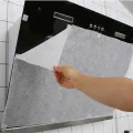 6/12pcs Disposable Kitchen Oil Filter Paper Absorbing Paper Non-woven Anti Oil Cotton Filters Cooker Hood Extractor Fan Filter Non-woven. 