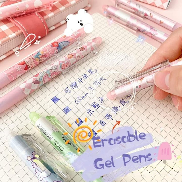 Pack%20of%201%20,%206%20,%2012%20Erasable%20Pens%20with%20Erasers%20Cute%20Pens%20Cartoon%20Print%20Pens%200.5mm%20Black,%20Blue%20%20Ink%20Pens%20Aesthetic%20Retractable%20Pens%20Kawaii%20School%20Home%20Office%20Supplies%20-%20Image%205