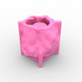 Creative New Beautifull 3d Girl Cement Vase Mould Diy Concrete Flower Pot Silicone Planter Molds Garden Decorating. 