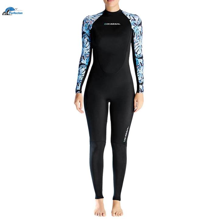 Women%20Wetsuit%20Scuba%20Diving%20Suit%20Cold%20Feel,%20Back%20Zip%20Dive%20Skins%20Wet%20Suit%20Swimsuit%20S%20Black%20-%20Image%205