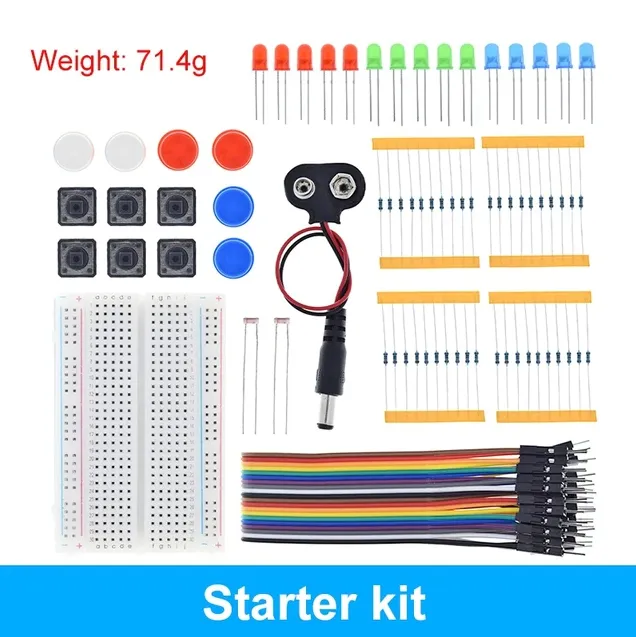 Starter%20Kit%2013%20in%201%20Kit%20New%20Starter%20Kit%20Mini%20Breadboard%20LED%20Jumper%20Wire%20Button%20for%20Arduino%20component%20for%20UNO%20R3%20-%20Image%204