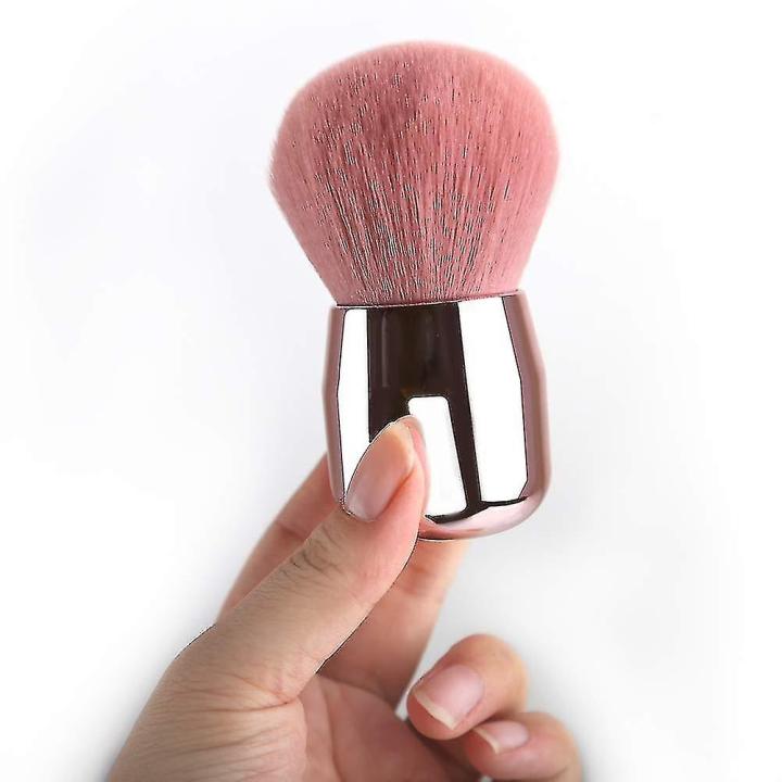 Pink%20Makeup%20Brush%20Highlighter%20Makeup%20Brush%20Kabuki%20Face%20Blush%20Makeup%20Tool%20Brush%20Mix%20Handle%20-%20Image%202