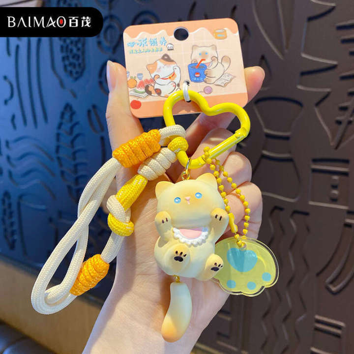 Bai%20Mao%20Nuo%20Jiji%20Energetic%20Cat%20Pendant%20Best%20Friend%20Accessories%20Student%20Backpack%20Keychain%20Ring%20Ornament%20-%20Image%207
